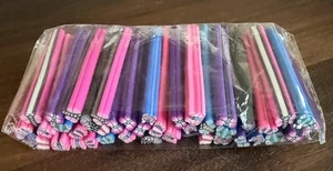 Fimo Canes Nail Art Manicure Jewelry Making Butterflies Lot of 42 Polymer Clay - Picture 1 of 3