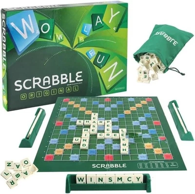 New & Sealed Original Scrabble Board Game Family Kids Adults Educational Toys - Image 1 of 4