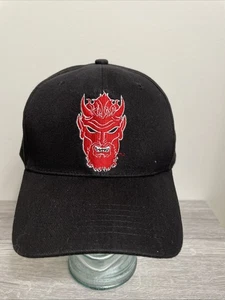 WWE Undertaker BIG EVIL Red Devil �� 2002 Adjustable Hat NOS - Bild 1 von 8