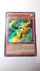 Superquanten Grüne Schicht Super Rare 1. Auflage WIRA-DE031 Yugioh - Bild 1 von 10