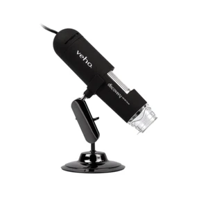 Veho Discovery VMS-004 Deluxe USB Microscope with Stand & Box CD 400x - Picture 1 of 11