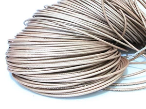 NOS M17/S5.RG160 PTFE silver Shielded signal cable wire 3meter  - Picture 1 of 3