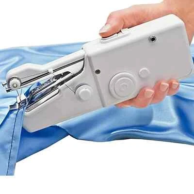 Mini Handheld Cordless Sewing Machine Hand Held Thread Stitch Clothes Portable - Image 1 of 4