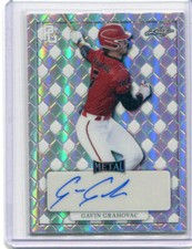 2022 Leaf Perfect Game All American Autographs Silver Gavin Grahovac Auto