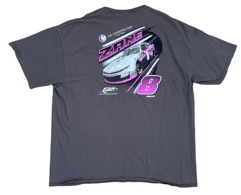 JR Motorsports Zane 8 T-shirt Mens 2XL The Cosmopolitan Of Las Vegas Gray - Read Cover