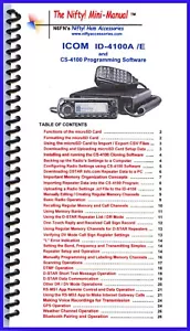 Icom ID-4100A /E Mini-Manual by Nifty Accessories - Picture 1 of 1