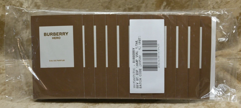 Burberry HERO For Men EAU DE PARFUM EDP 1.5 ml/0.05 fl oz.