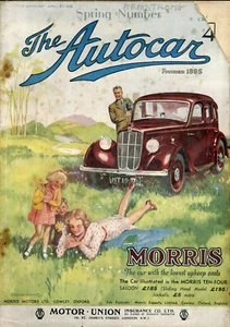 Autocar Magazin 8. April 1938 Frühlingsnummer Crystal Palace Donington John Cobb - Bild 1 von 1