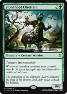 MTG - STONEHOOF CHIEFTAIN - Commander 2016 (R) - Picture 1 of 1