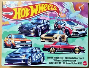 2023 HOT WHEELS JDM JAPANESE CLASSICS BOX SET OF SIX CARS - UNOPENED - Picture 1 of 3