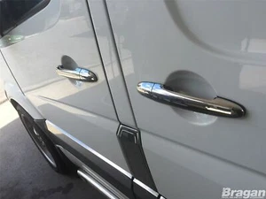 Door Handle Cover Trim Piece 8pce Set To Fit Mercedes Sprinter 2006-2014 Chrome - Picture 1 of 1