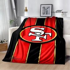 49ers - San Francisco- Football NFL TEAM blankets- 75x90 CM  Throw Blanket