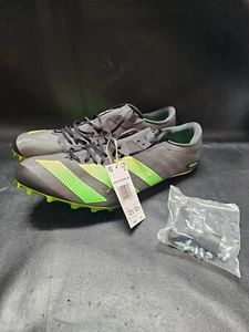 Adidas Adizero Prime SP Track Spikes Black Solar Green Men's Size 12.5 HR0221 - Foto 1 di 6