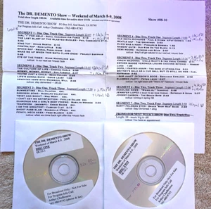 3/8/08 DR DEMENTO: WEIRD AL YANKOVIC, STEVE MARTIN, MARILYN MONROE,CASSIUS CLAY, - Picture 1 of 1