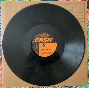 Rare Bo Rhambo-“Move It On Out”-1956 Space Age, Cash 1037-Cool Jazz 78 rpm - Picture 1 of 4