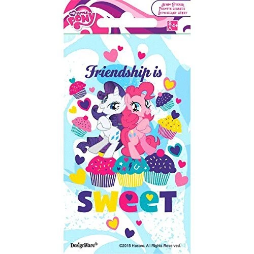 Adesivo Jumbo My Little Pony Friendship is Magic Horse Festa de Aniversário Favor - Imagem 1 de 1