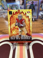 Trey Lance Red Hot Rookies Donruss 2021 Panini Football Card Insert Rookie