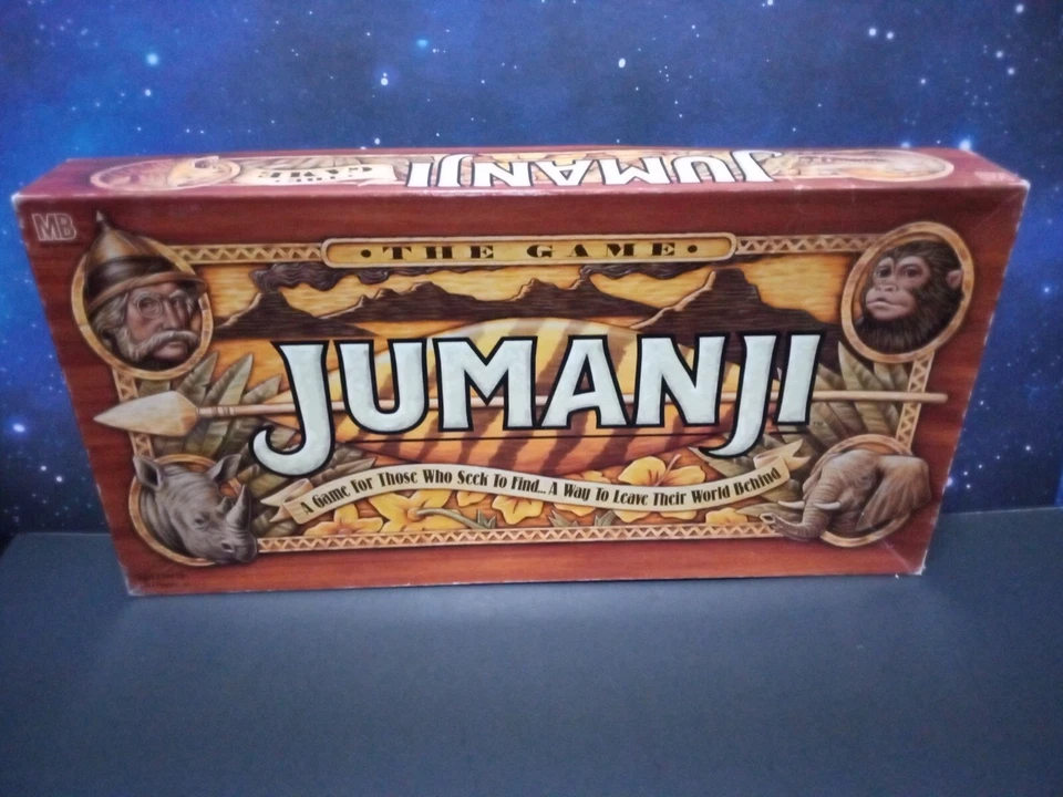Vintage 1995 Milton Bradley Jumanji Board Game - Complete - Image 1 of 4