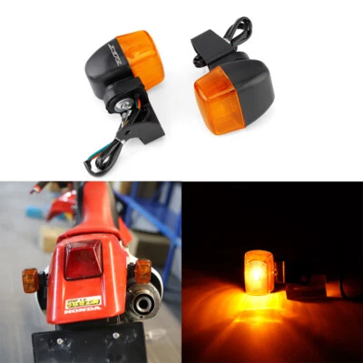 Lâmpada indicadora de luz de seta halógena traseira para HONDA XR600R XR400R XR250R - Imagem 1 de 4