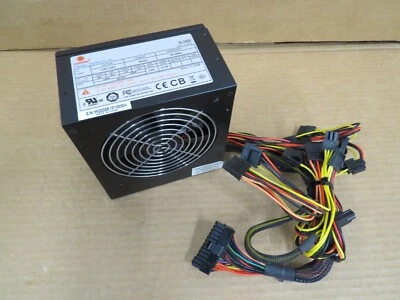 Coolmax M-500B 500W ATX Desktop PSU Power Supply PSU TESTED - Image 1 of 4