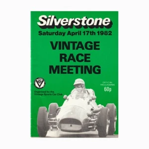 Silverstone VSCC Race Programme 1982 - Picture 1 of 1