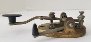 Vintage Ameco K-4 Morse Code Telegraph Key HAM RADIO - Photo 1/18