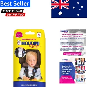 Houdini Stop Safety Clips - Protect Your Child from Falling in Travel Gear - Picture 1 of 9