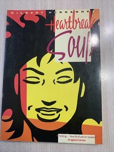 HEARTBREAK SOUP GRAPHIC NOVEL GILBERT HERNANDEZ VF/NM ‘87 WHITE PAGES IST PRINT - Picture 1 of 17