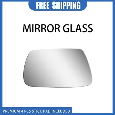 Nuevo espejo retrovisor de vidrio para Jeep Grand Cherokee 2008 conductor lado derecho plano + adhesivo 4064 Foto 1 de 4