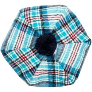 Diana, Princess of Wales Memorial Tartan Brushed Wool Tam Lochcarron Of Scotland - Picture 1 of 3