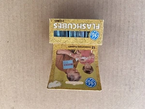 Vintage GE Paket Blitzwürfel - Bild 1 von 5