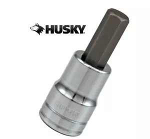 NUEVOS enchufes de broca hexagonales Husky, unidad de 3/8", elige una talla, envío rápido - Imagen 1 de 7