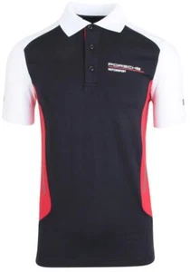 Porsche Motorsport Herren Funktionsshirt Poloshirt Polo Shirt Schwarz - Bild 1 von 70