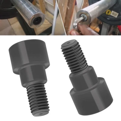 Paquete de 2 pernos hexagonales aptos para barras olímpicas, barras de rizo, barras de tríceps, barras de mancuernas Foto 1 de 4