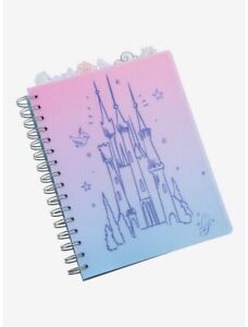 Disney Castle Princess Tabbed Journal, NEW