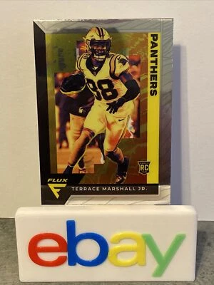 2021 Panini Chronicles Flux Football Terrace Marshall Jr. #FX-16 RC Rookie - Image 1 of 4