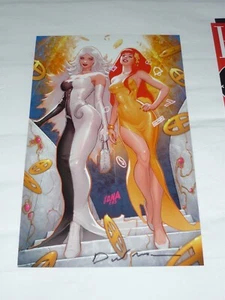 2024 SDCC Black Cat & Mary Jane Art Print Sign by Artist David Nakayama 11x17 - Picture 1 of 1