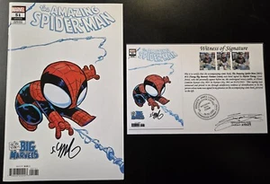 The Amazing Spider-Man (2022) #51 Young Big Marvels Variant SIGNED Skottie Young - Picture 1 of 7
