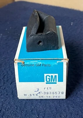 Corvette Soft Top/Bow Filler Weatherstrip -LEFT - 1968-75 - NOS - GM# 3835579 - Image 1 of 4
