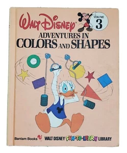 Walt Disney Fun-To-Learn Bibliothek Band 3 Abenteuer in Farben und Formen 1986 - Bild 1 von 7