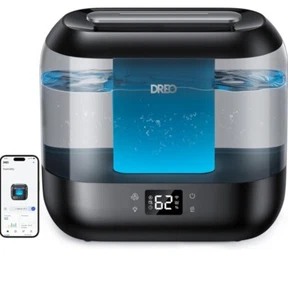 Humidificadores inteligentes Dreo 4L para dormitorio, silenciosos y de gran tamaño niebla fría ultrasónicos zumbido - Imagen 1 de 12