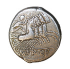 M. Fannius (123 v. Chr.).,AR Denarius 3,77 g.   22-11-08