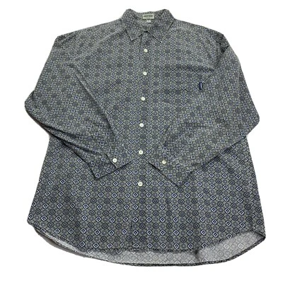 Vintage Guess USA American Tradition Button Down Shirt Brown Men’s L Hong Kong  - Image 1 of 4