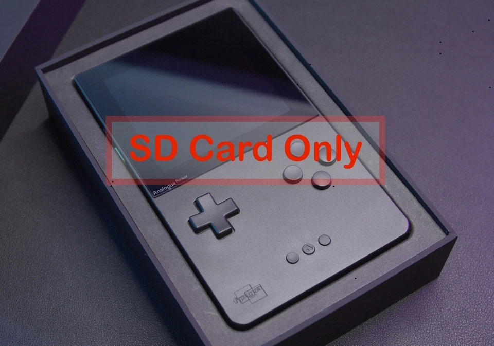 Analogue Pocket SD-📦BEST DEAL ON EBAY/FREE SHIPPING ✈️ - Image 1 of 4