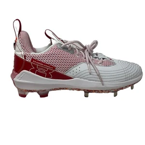 Under Armour Hovr UA Harper 7 Low ST Herren 11,5 rot weiß neu Stollen Baseball - Bild 1 von 6