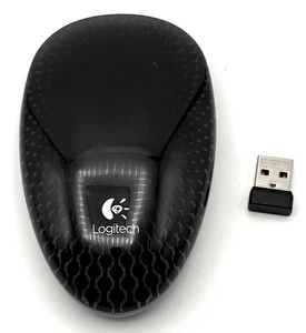 Logitech T620 Wireless Touch Gesture Mouse w/ Receiver USB Dongle *Tested* VGC - Picture 1 of 2