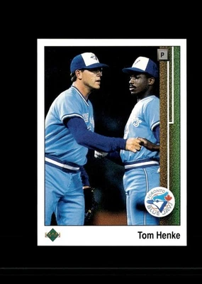 1989 Upper Deck - Tom Henke #264 - Image 1 of 2