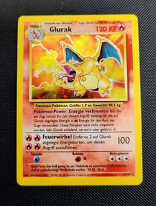 Pokemon Base Glurak Unlimited Holo Deutsch 1999 - Bild 1 von 12