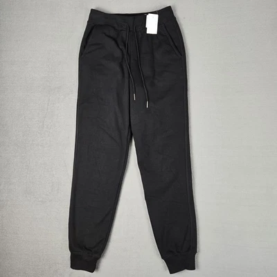 Pantalones deportivos Uniqlo HEATTECH XS para hombre negros forrados de vellón cálidos nuevos con etiquetas Foto 1 de 4