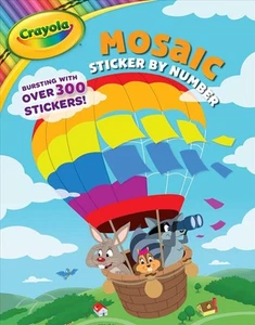 Crayola: Mosaic Sticker by Number (a Crayola Sticker Activity Book for Kids) by - Picture 1 of 1